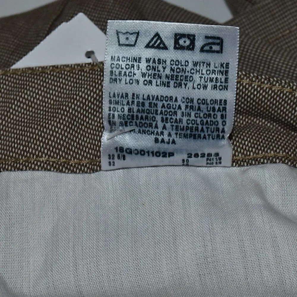 Lee Effortless Wash & Wear Straight Leg Relax Fit Mid Rise Size 10 Short - Picture 13 of 14